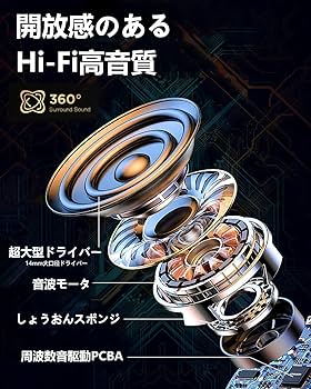 イヤホン One4u Amazon.co.jp: 【2024年新設計 ネックバンド型 イヤーカフ